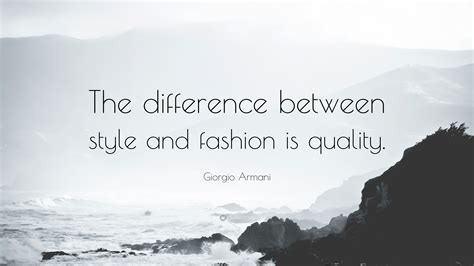 giorgio armani slogan